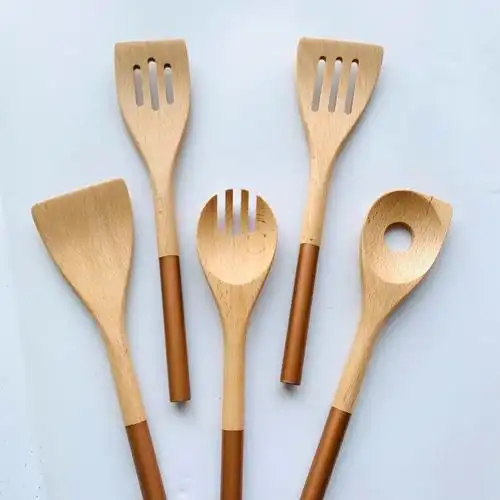 所有行业  餐厨用品  厨房用具  器具 5 件 acaica 木炊具厨房工具与