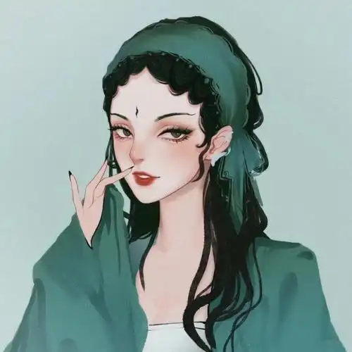 白蛇情侣头像小青