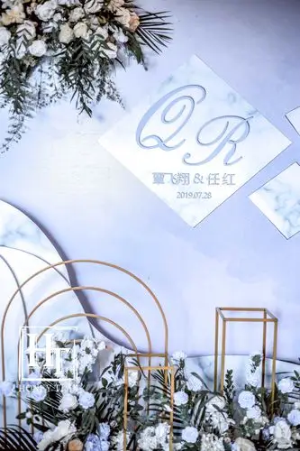 小清新室内婚礼布置