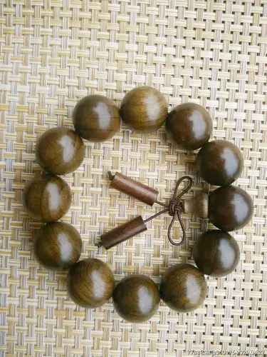 金丝楠阴沉木佛珠20mm颗佛珠木手串