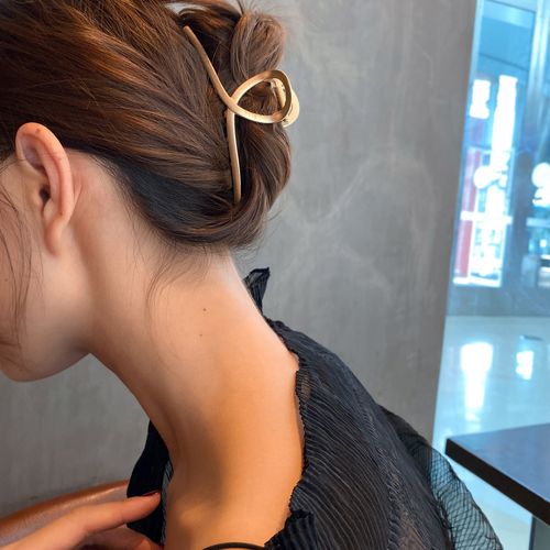 ins网红金属抓夹发夹大号洗澡发抓优雅气质发卡韩国后脑勺头饰女