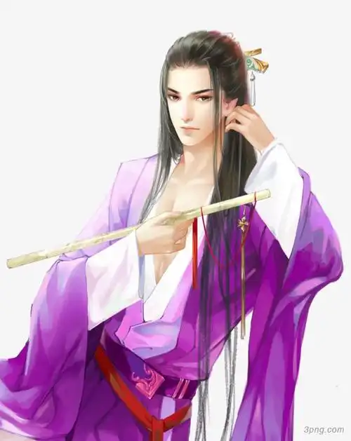 标签:美男子紫色服饰古风长发美男子男子古风美男蓝色古装美男子红衣