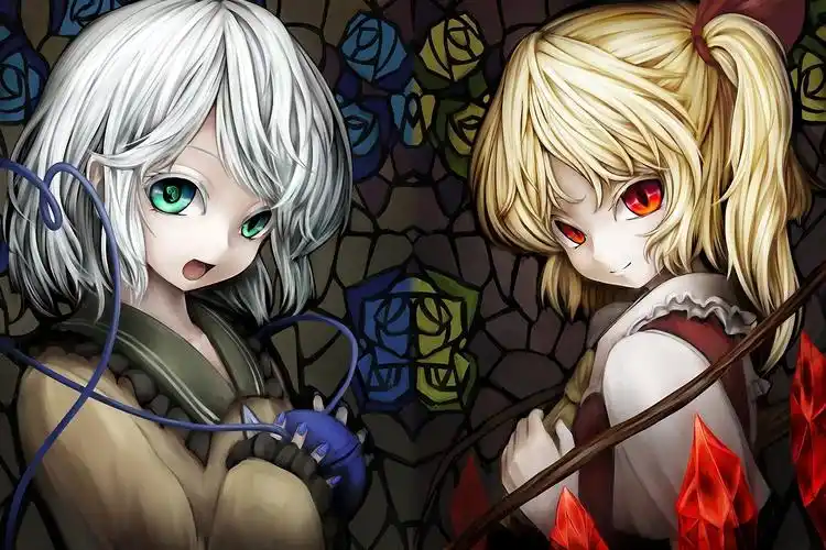 东方project丨芙兰朵露精选电脑壁纸丨高清壁纸丨超清壁纸丨手机动漫