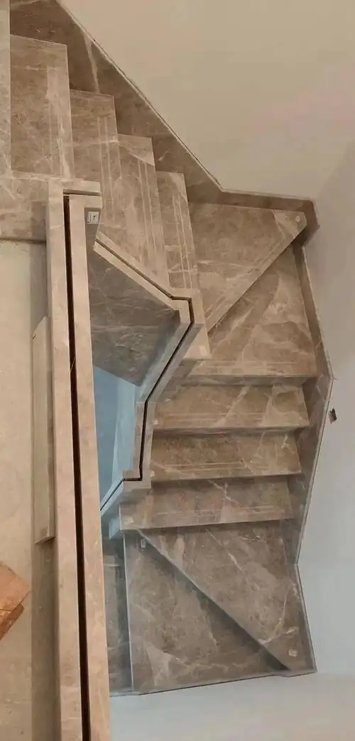 50款灰色大理石楼梯案例快收藏