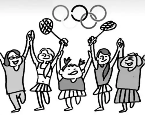 群众简笔画 简笔画图片大全-蒲城教育文学网观众席人物简笔画 简笔画