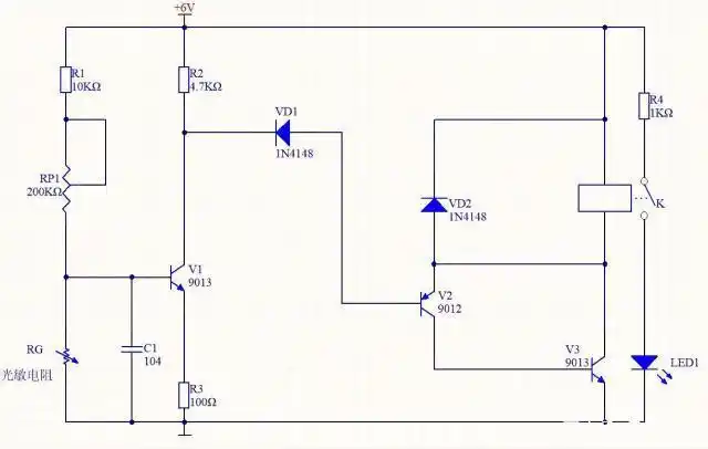 光控开关的几种类型电路