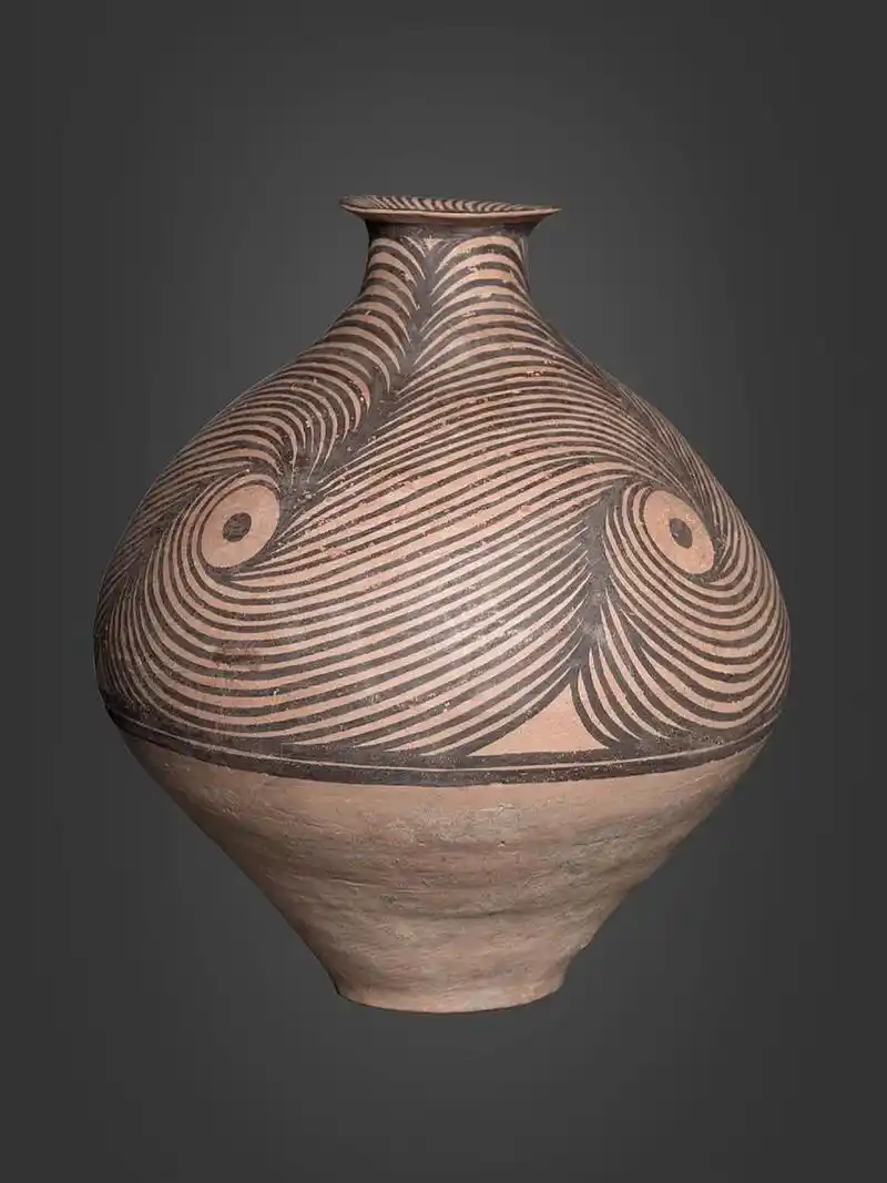 5000年前的中国古器之美:马家窑文化彩陶罐 马家窑文化产生于距今五千