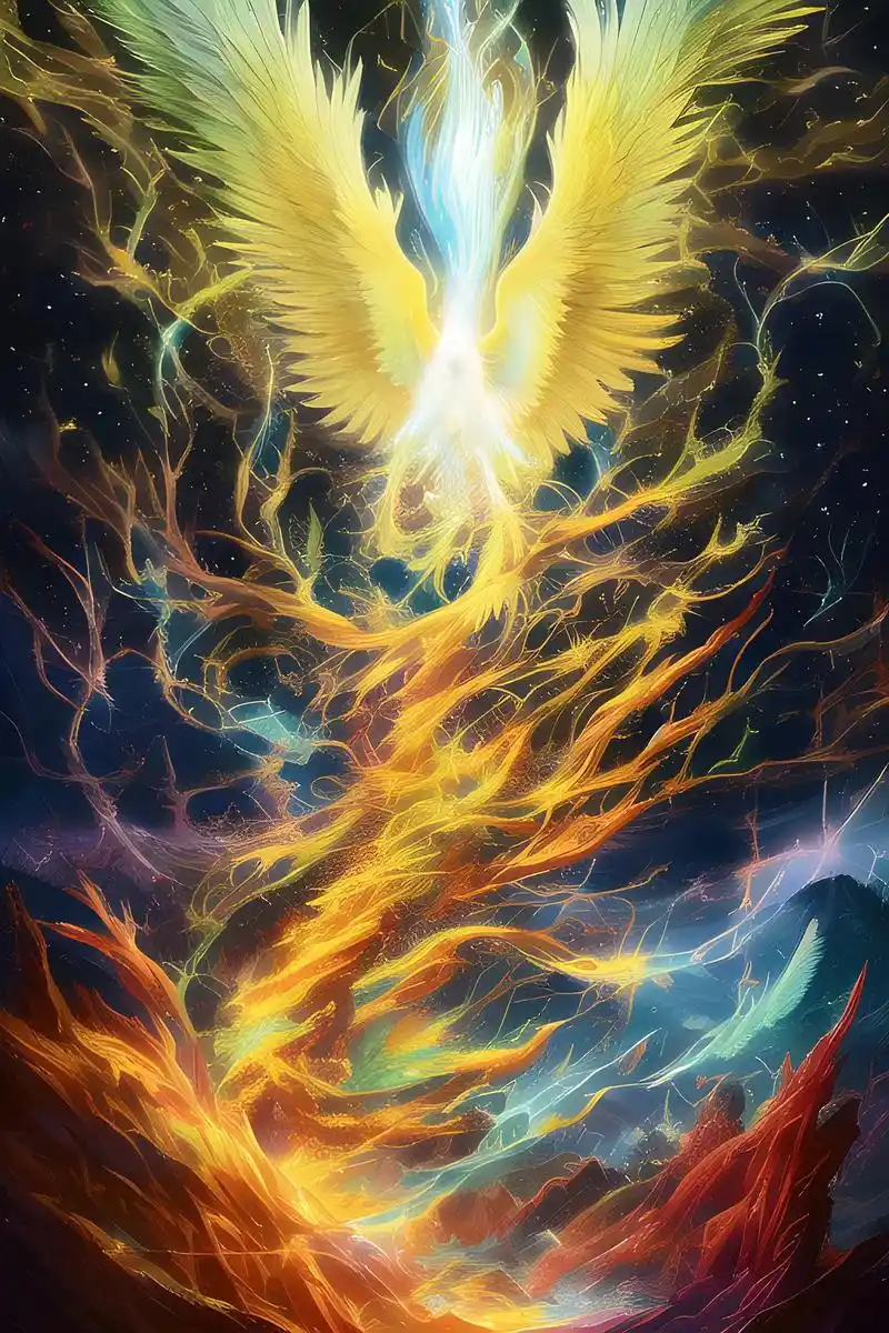 凤凰涅槃,浴火重生;一声凤鸣,响彻云霄,大鹏展翅,翱翔天际, - 抖音