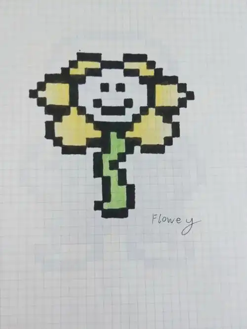 killer和sans看起来相差不多啊.98#像素画