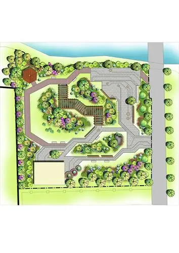 小公园,商业方案彩平|空间|景观设计|木每梅 - 原创作品 - 站酷