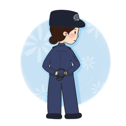 早安有一个当警察的姐姐超酷