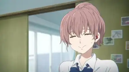 声之形:西宫今天居然梳了马尾辫,让妹妹很吃惊,你今天很奇怪啊