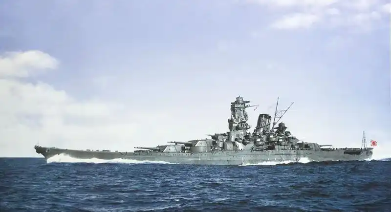 80年前,旧日本海军最强战列舰"大和"号下水.该舰于1937年11