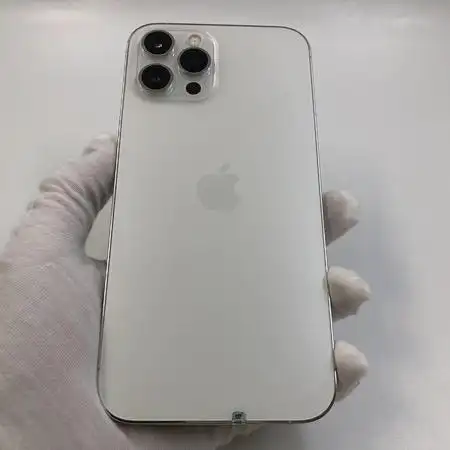 苹果【iphone 12 pro max】5g全网通 银色 128g 国行 95新 真机实拍