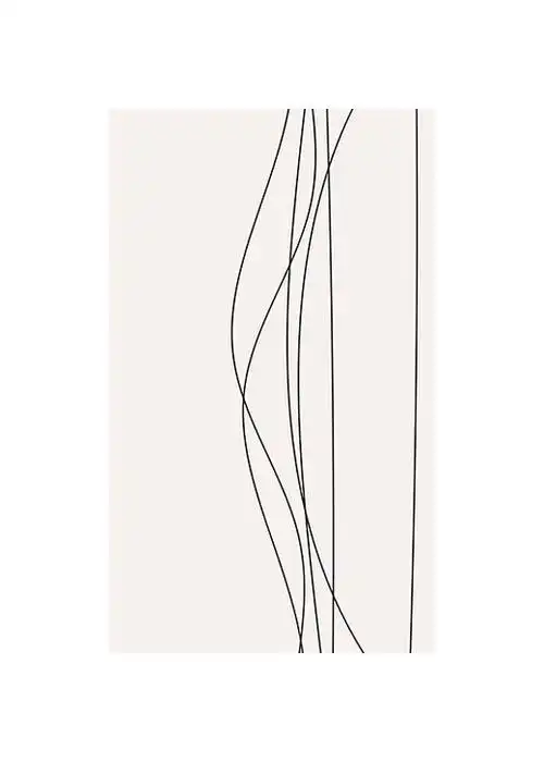 简约抽象线条装饰画10213