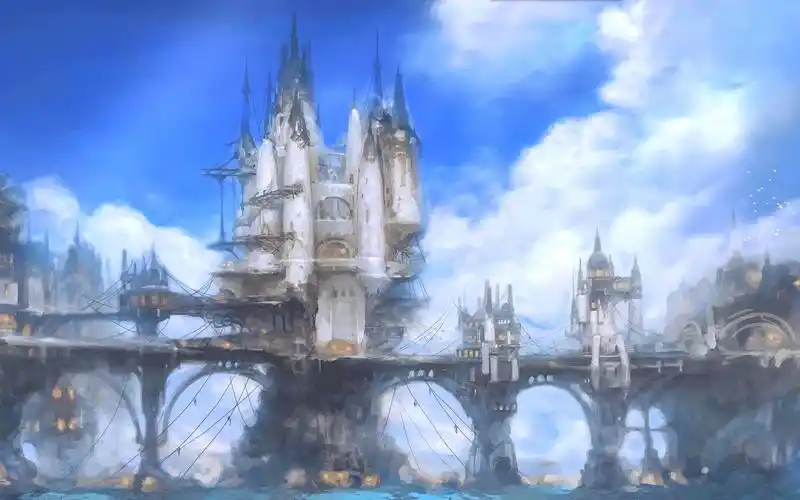[wallpaper engine][4k]ff14-limsa lominsa利姆萨·罗敏萨