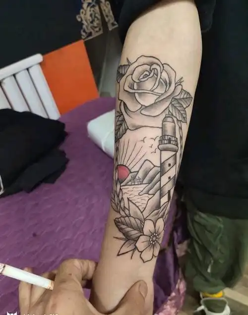 北京市纹身师张明月的纹身作品集