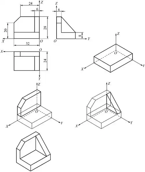 你一定要学会的轴测图画立体