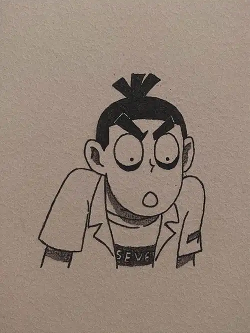 简笔画  #画画  #刺客伍六七  #伍六七之玄武国篇  #简笔画教程