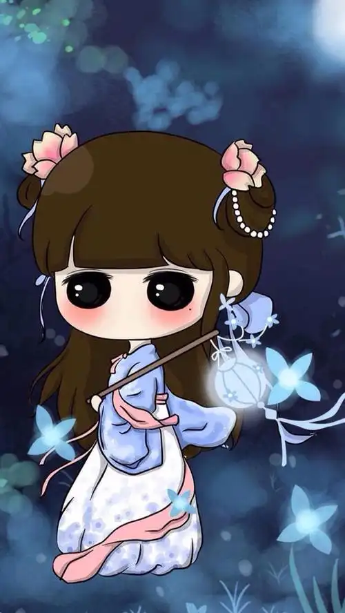 萌小薇古风系列人物图,里面混入了一个萌小希你能找到吗?