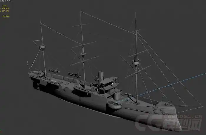 大清北洋海军广甲号巡洋舰