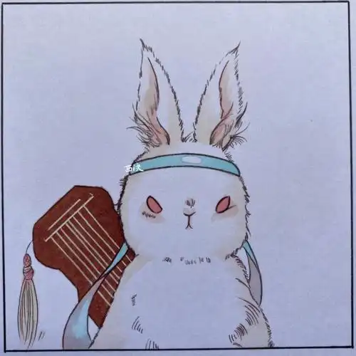 魔道祖师  #蓝忘机  #简笔画  #手绘教程  #临摹  #手绘q版教程兔兔