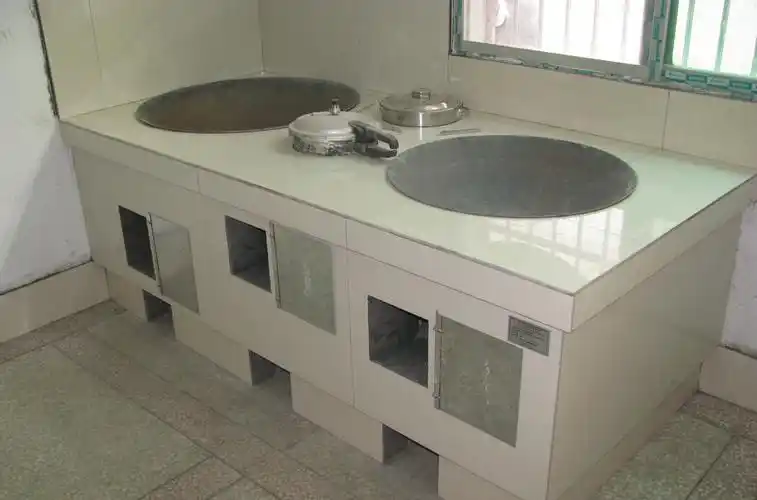 农村厨房的柴火灶台面用瓷砖好还是大理石好呢小心选错材料