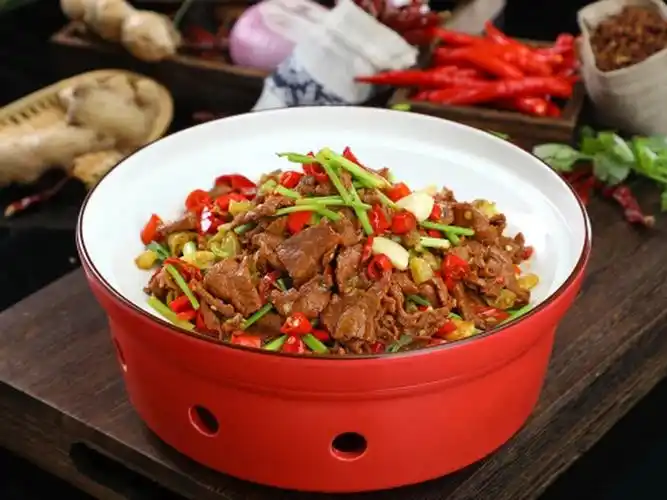 寻钵食记小炒黄牛肉 双人餐