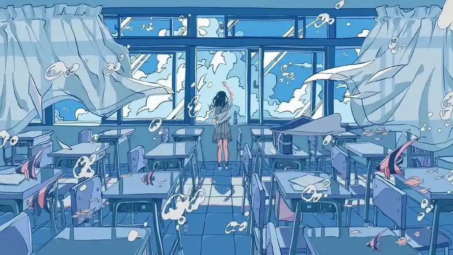 tsw 的想法: 发现一组超治愈的平板壁纸