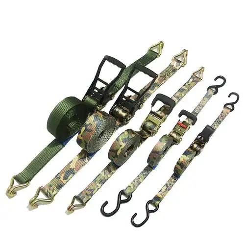 迷彩拉紧器军绿捆绑带紧绳器自驾行李紧固带小型收紧器加厚刹车绳