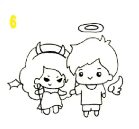 十二星座奶茶简笔画双子座双子座简笔画教程