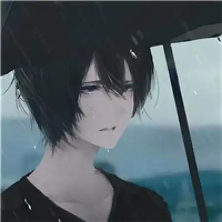 伤感流泪男头图片 在夜里哭得撕心裂肺的男孩哭完记得成熟_男生头像