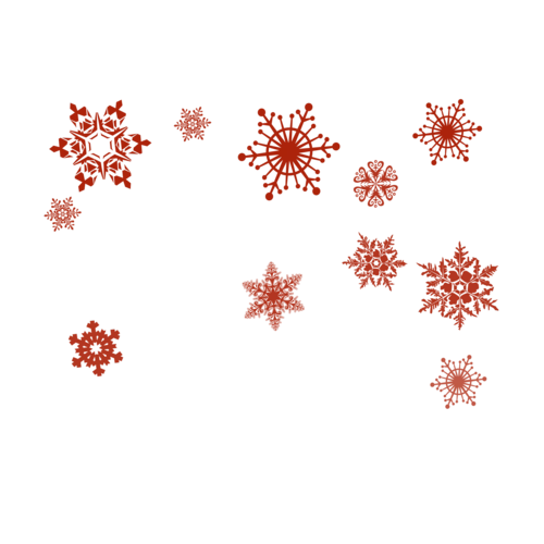圣诞雪花图案图片大全