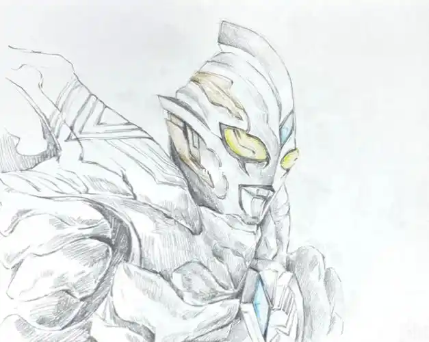 上班画画奥特曼