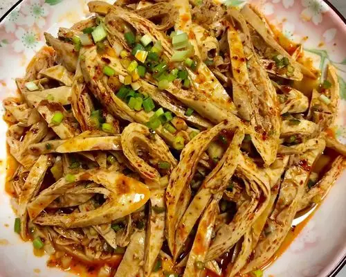 凉拌豆笋的做法