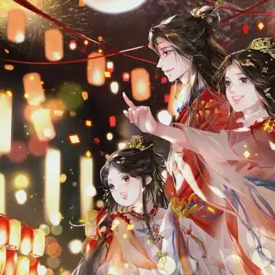 古风仙气情侣头像cp