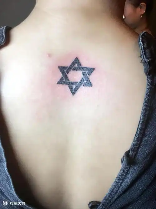 五角星_纹身图案手稿图片_老叁的纹身作品集