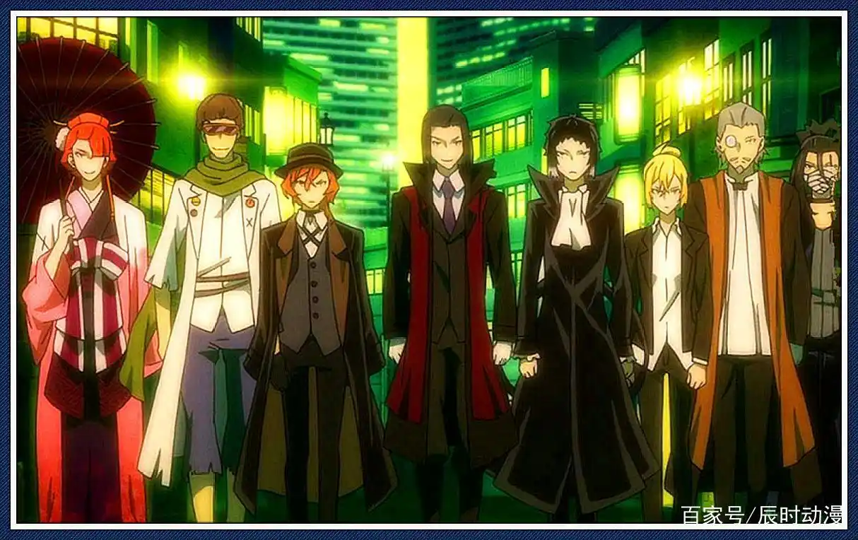 文豪野犬:除了太宰治,中原中也,港口黑手党的五大干部都有谁?