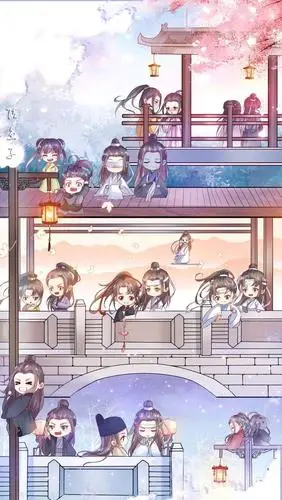 墨香儿子大合集超萌画面:谢怜爱小猪,魏无羡放荷花灯,花城切菜