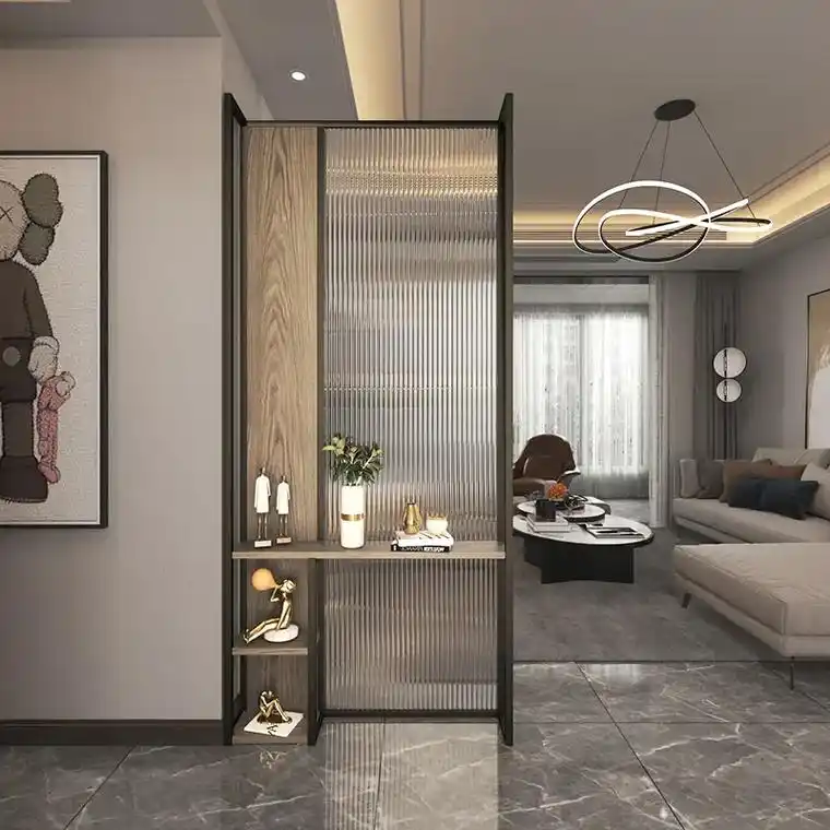 入户玄关柜隔断柜现代置物架客厅进门屏风9.