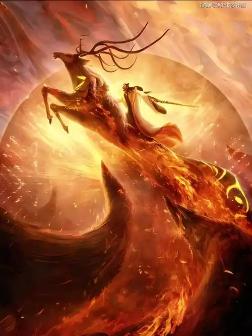 上古十大坐骑,九头狮子上榜,九龙沉香辇由鸿钧老祖亲手打造_夫诸_毕方