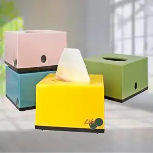 桌面餐厅收纳纸巾盒小号方形客厅饭店酒店家用手抽纸盒创意