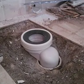 老式马桶排污管侧排后排墙排坐便器连接管加厚硅胶排水软胶管配件_双