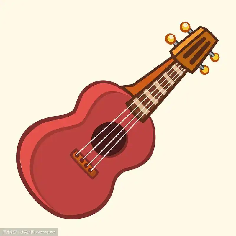 卡通尤克里里琴