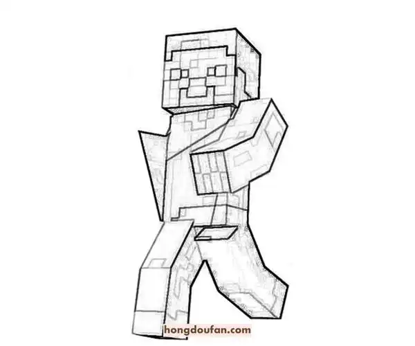 创建属于自己的世界的填色图片免费下载-红豆饭小学生简笔画大全