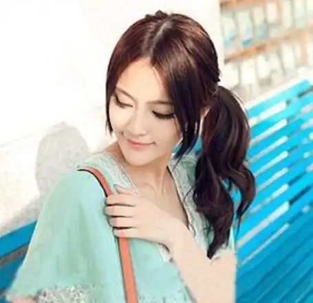 层次感马尾如何扎扎起来有层次感的马尾发型效果图