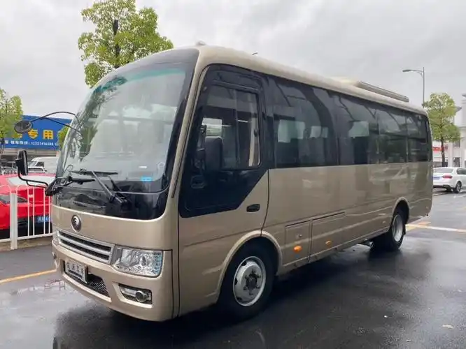 长沙2018年12月宇通zk6729dt526座大巴客车香槟色手动挡