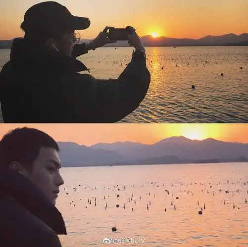 不知道说什么好,给你们看看许凯寸头吧