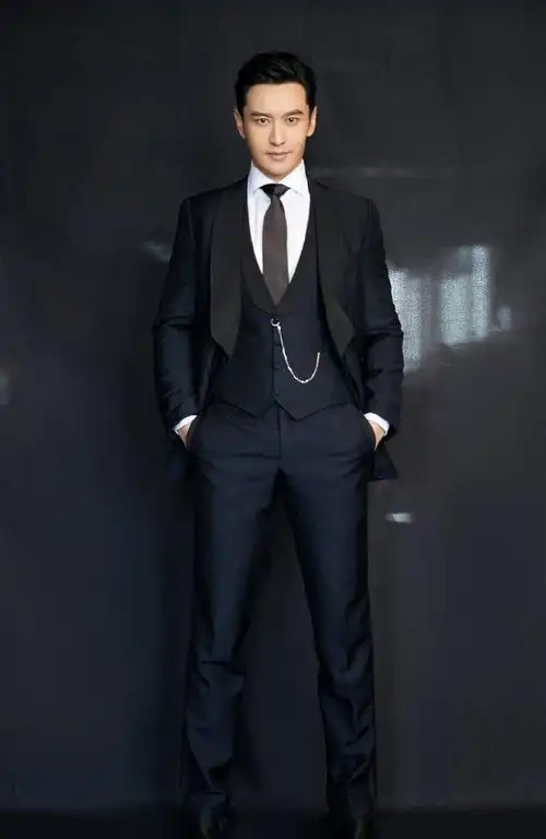 黄晓明亚洲影视周帅气写真图片