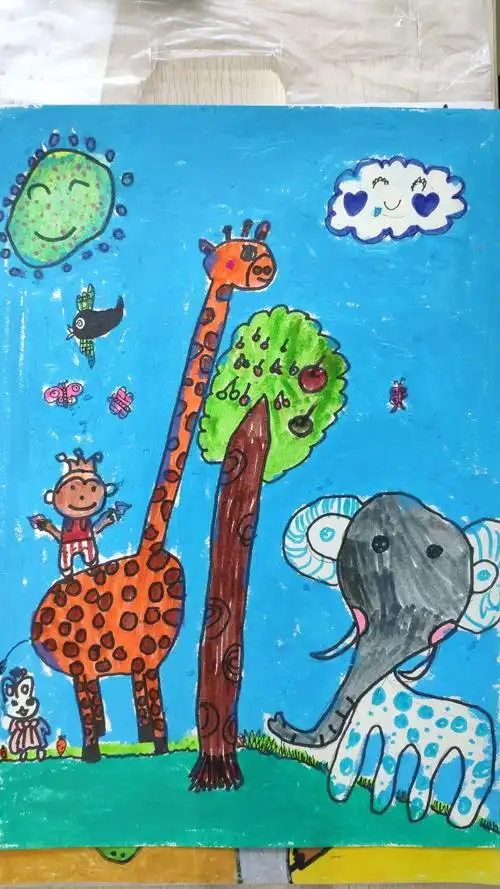 一(4)班《北京动物园》优秀作品